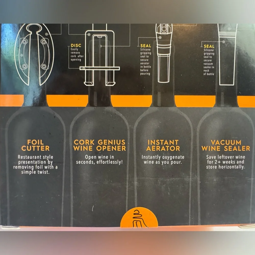 Cork Genius Wine Set